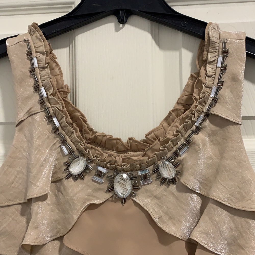 Nude/Tan Dress Sz 4